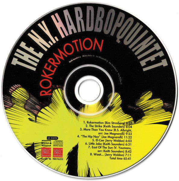 N.Y. Hardbop Quintet, The - Rokermotion (CD) - Discogs image 3