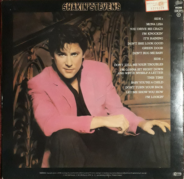 Shakin' Stevens - Shaky (LP) - Discogs image 2