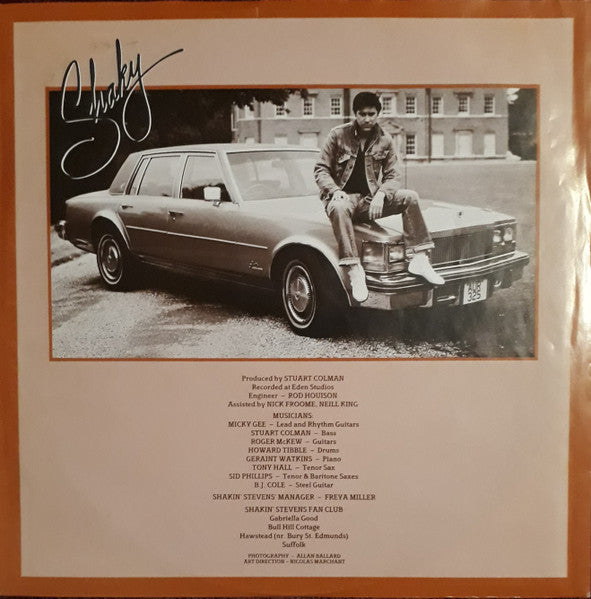 Shakin' Stevens - Shaky (LP) - Discogs image 3