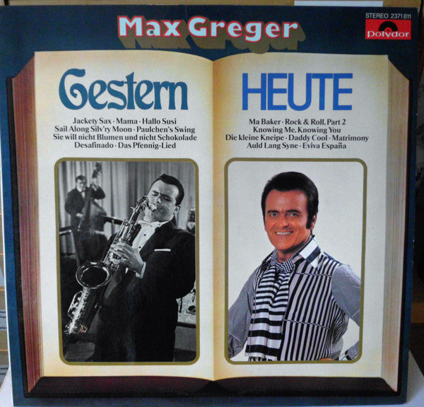 Max Greger - Gestern Heute (LP)