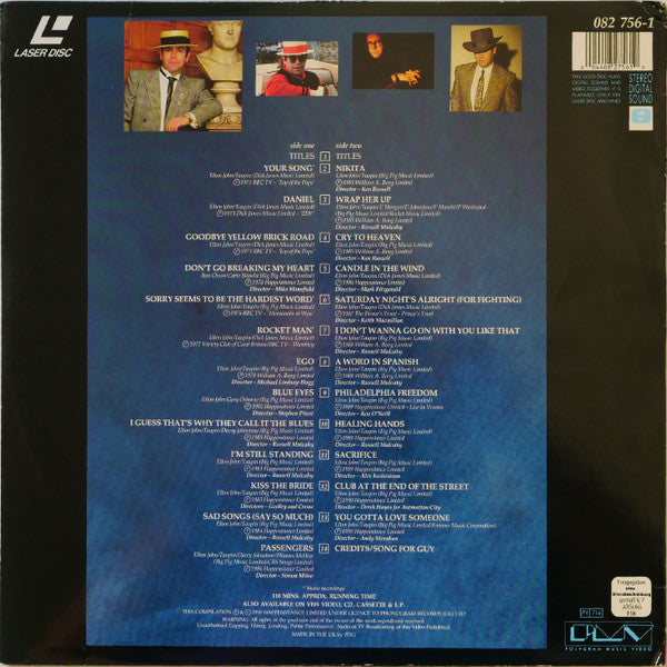 Elton John - The Very Best Of Elton John (12") - Discogs image 2