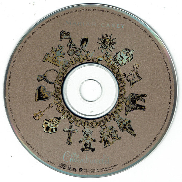 Mariah Carey - Charmbracelet (CD) - Discogs image 4