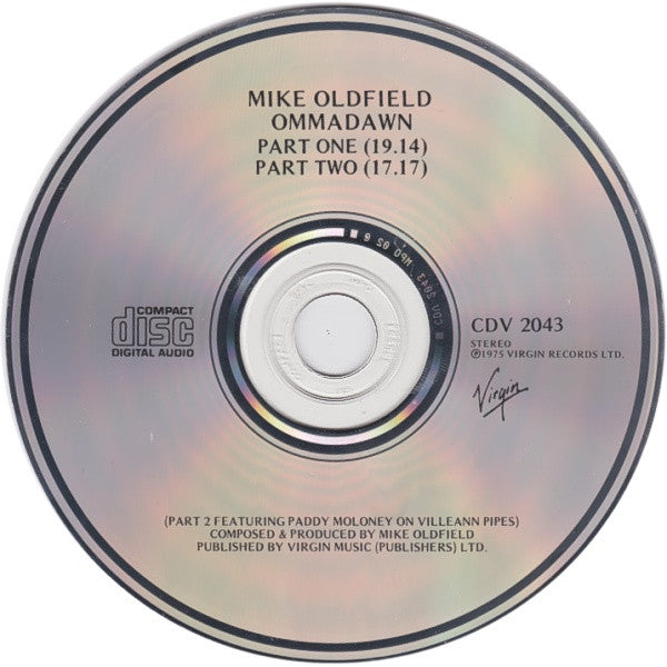 Mike Oldfield - Ommadawn (CD) - Discogs image 3