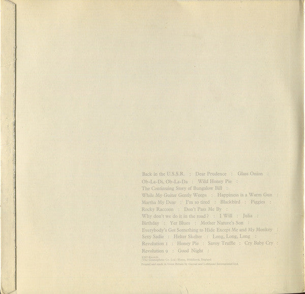 Beatles, The - The Beatles (2xLP) - Discogs image 3