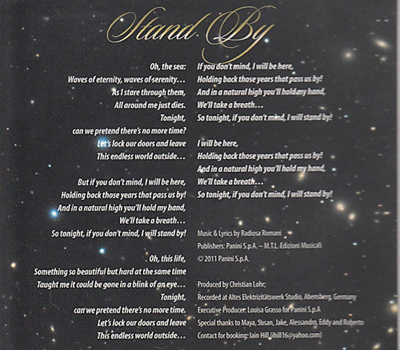 Senhit Zadik Zadik - Stand By (CD) - Discogs image 2