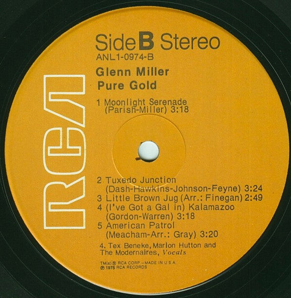 Glenn Miller - Pure Gold (LP) - Discogs image 4