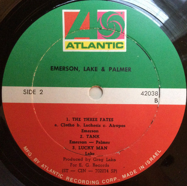 Emerson, Lake & Palmer - Emerson, Lake & Palmer (LP) - Discogs image 4