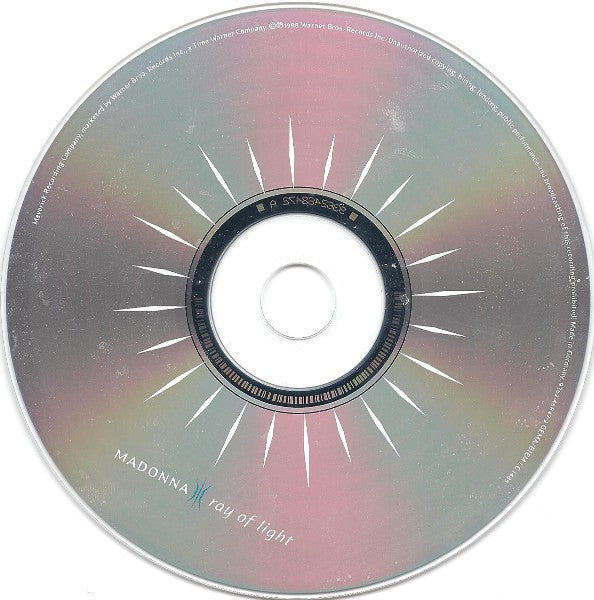 Madonna - Ray Of Light (CD) - Discogs image 3