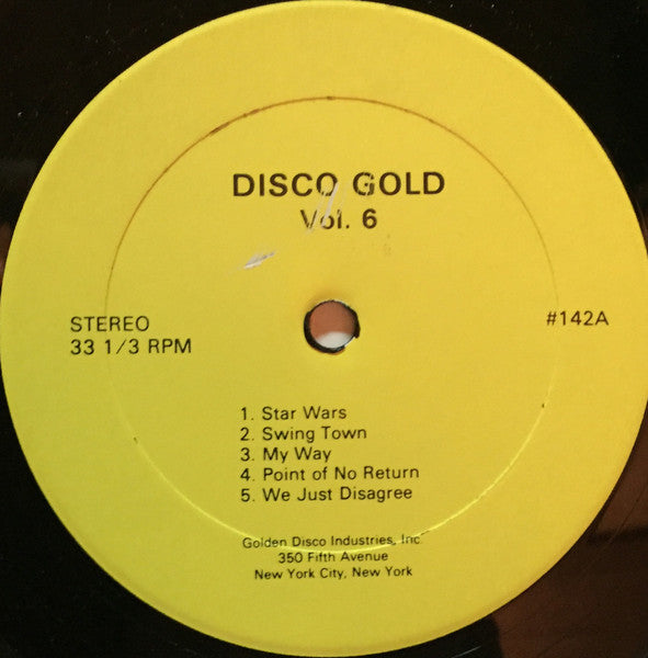 Dimensional Sound - Disco Gold #6: Top Tunes Of Today (LP) - Discogs image 4