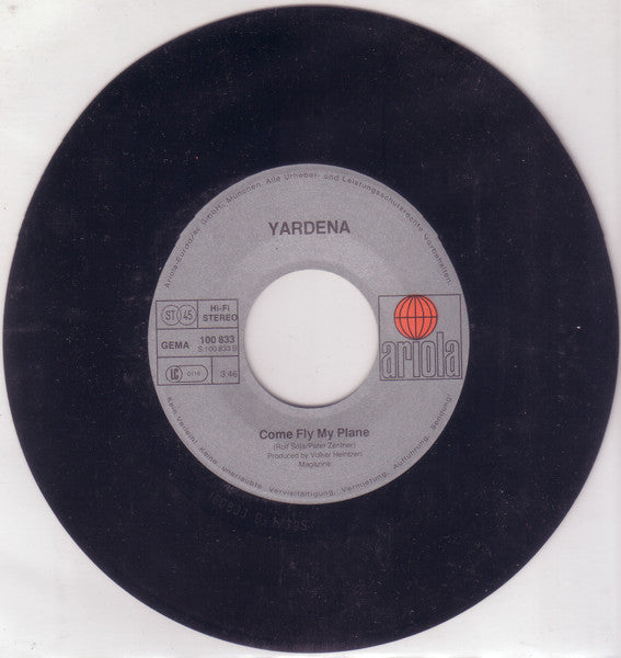 Yardena Arazi - It's Time For Love (7") - Discogs image 3