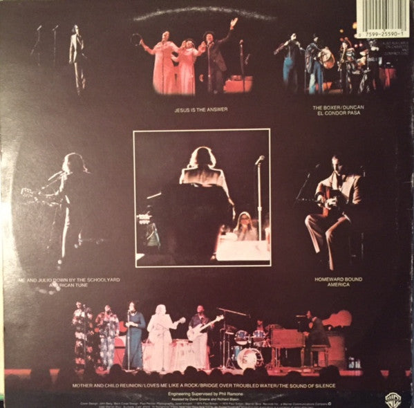 Paul Simon - Live Rhymin' (LP) - Discogs image 2