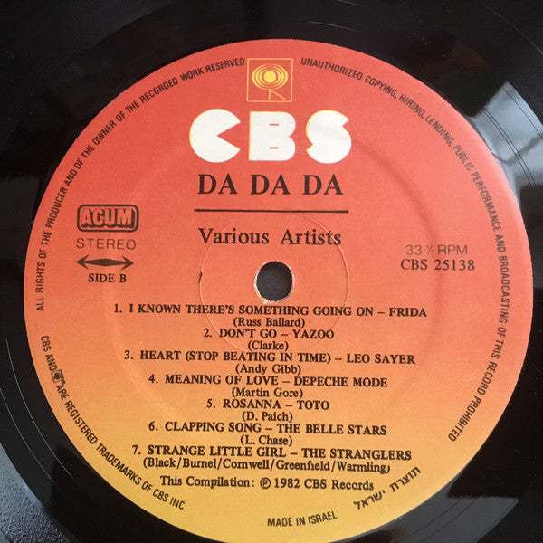 Various - Da Da Da (LP) - Discogs image 4