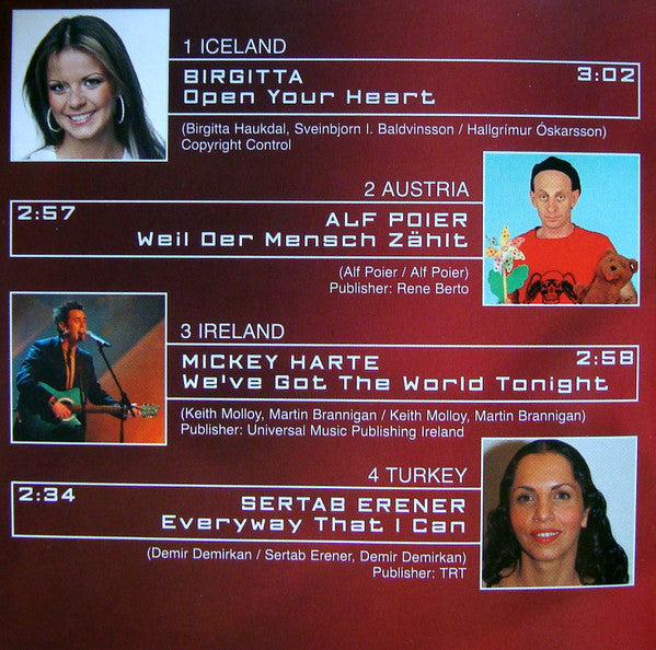 Various - Eurovision Song Contest Riga 2003 (CD) - Discogs image 5