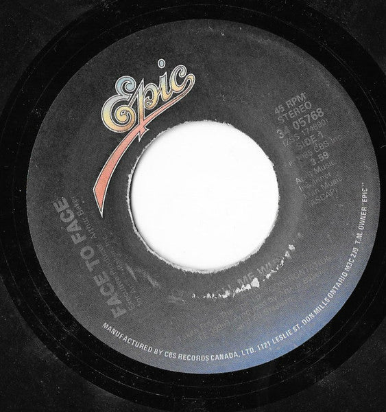 Face To Face (3) - Tell Me Why (7")