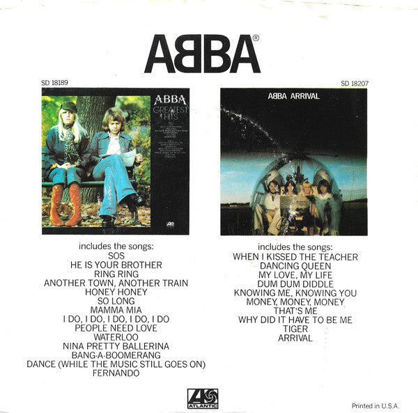 ABBA - Knowing Me, Knowing You (7") - Discogs image 2