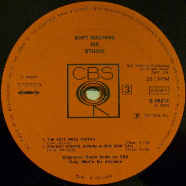Soft Machine - Six (2xLP) - Discogs image 7