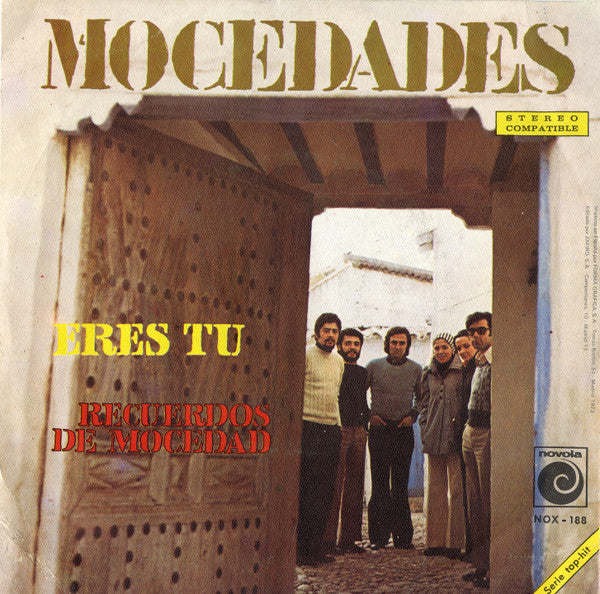 Mocedades - Eres Tú (7") - Discogs image 2