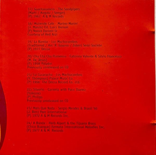 Various - Amor נוסטלגיה לטינית (CD) - Discogs image 6