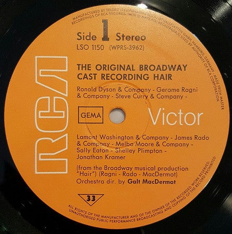 Various - Hair (The American Tribal Love-Rock Musical) (LP) - Discogs image 3