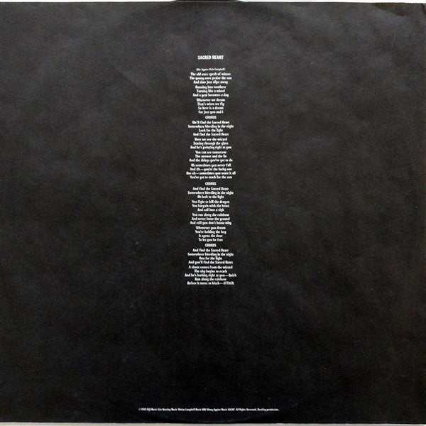 Dio (2) - Sacred Heart (LP) - Discogs image 5