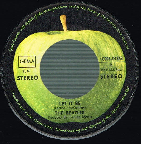 Beatles, The - Let It Be (7")