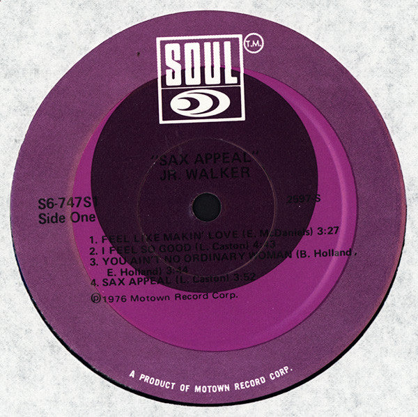 Junior Walker - Sax Appeal (LP) - Discogs image 3