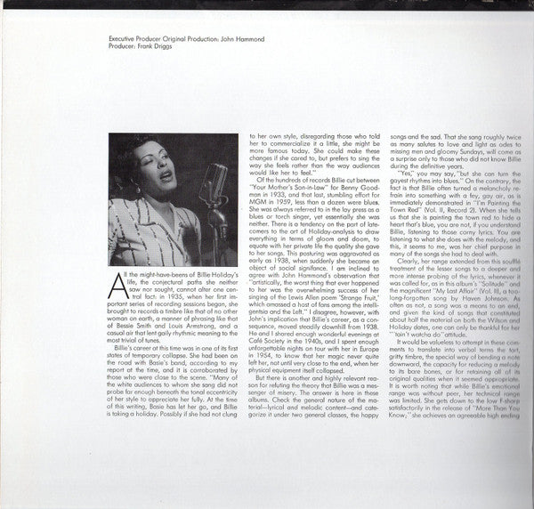 Billie Holiday - The Billie Holiday Story Volume III (2xLP) - Discogs image 2