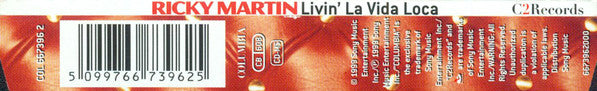 Ricky Martin - Livin' La Vida Loca (CD) - Discogs image 2