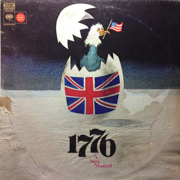 William Daniels, Paul Hecht, Clifford David, Roy Poole - 1776 (A New Musical) (LP)