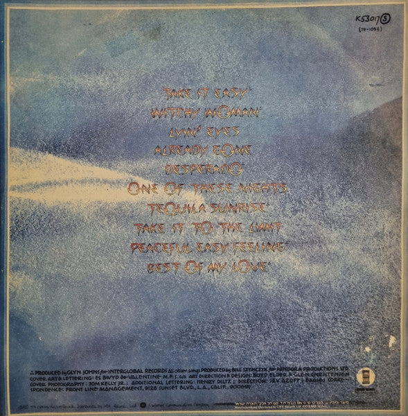 Eagles - Their Greatest Hits (1971-1975) (LP) - Discogs image 2