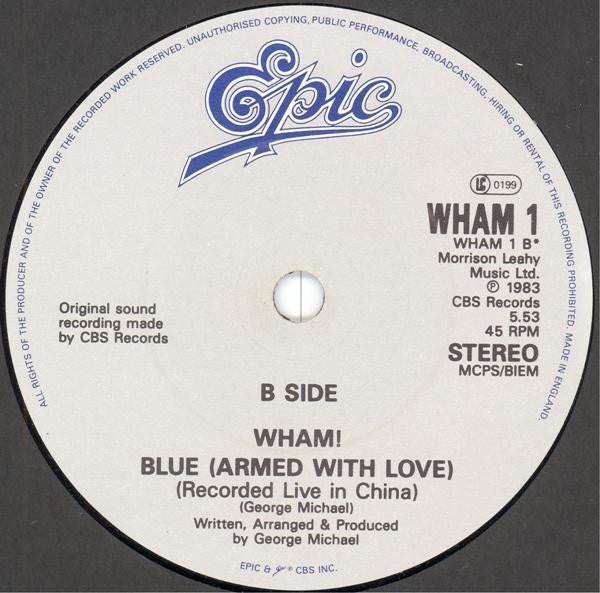 Wham! - Last Christmas (Christmas 85) (7") - Discogs image 4