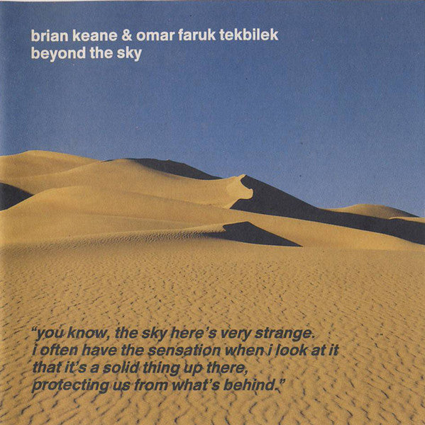 Brian Keane & Omar Faruk Tekbilek - Beyond The Sky (CD)