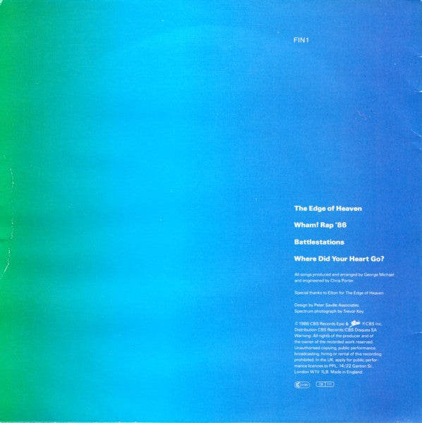 Wham! - The Edge Of Heaven (2x7") - Discogs image 2