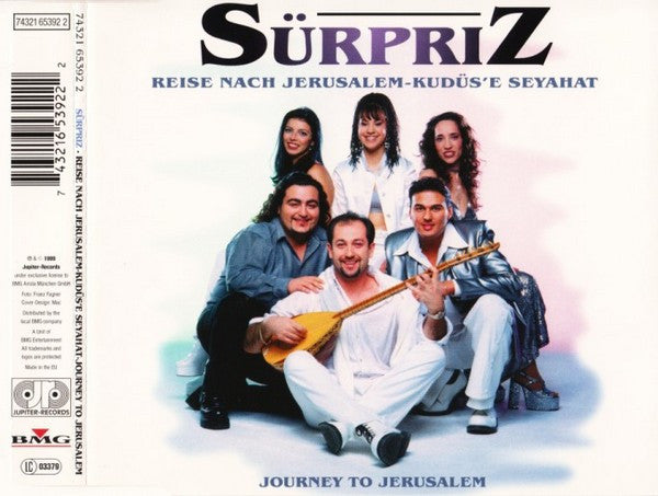 Sürpriz - Reise Nach Jerusalem · Kudüs’e Seyahat · Journey To Jerusalem (CD) - Discogs image 2