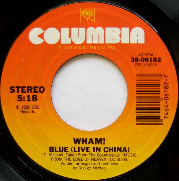 Wham! - The Edge Of Heaven (7") - Discogs image 4