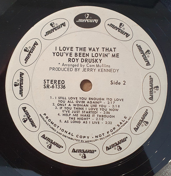 Roy Drusky - I Love The Way That You've Been Lovin' Me (LP) - Discogs image 3