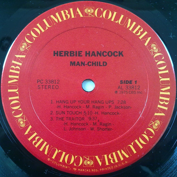 Herbie Hancock - Man-Child (LP) - Discogs image 3
