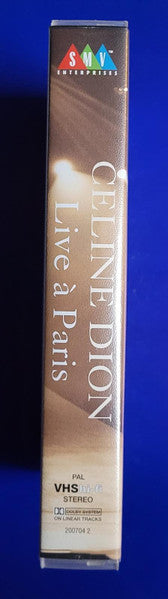 Céline Dion - Live À Paris (VHS) - Discogs image 3