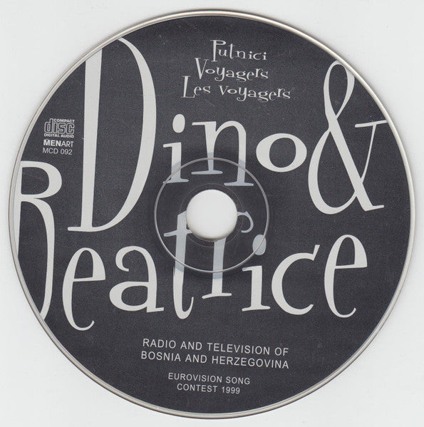 Dino Merlin And Béatrice Poulot - Les Voyagers (CD) - Discogs image 3