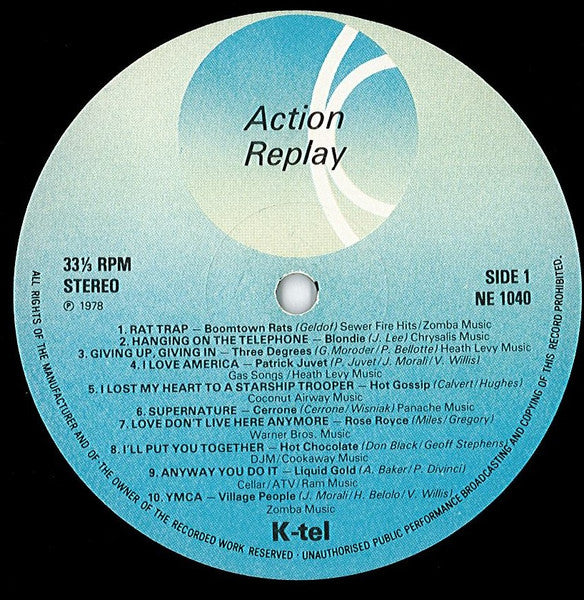 Various - Action Replay (LP) - Discogs image 3