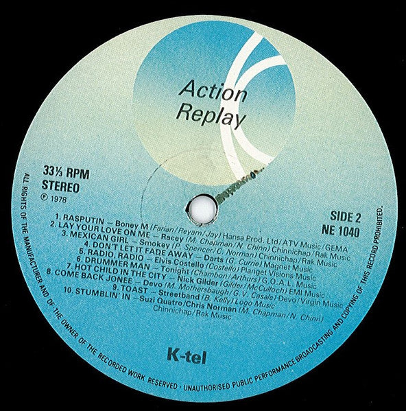 Various - Action Replay (LP) - Discogs image 4