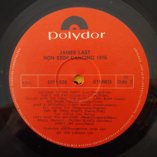 James Last - Non Stop Dancing 1976 (LP) - Discogs image 4