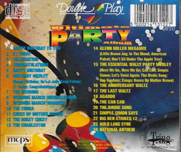 Party People (6), The - Ultimate Party Album (CD) - Discogs image 2