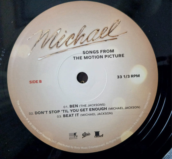 Michael Jackson - Michael (Songs From The Motion Picture) (2xLP) - Discogs image 4