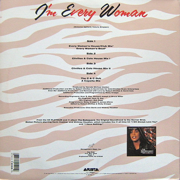 Whitney Houston - I'm Every Woman (2x12") - Discogs image 3