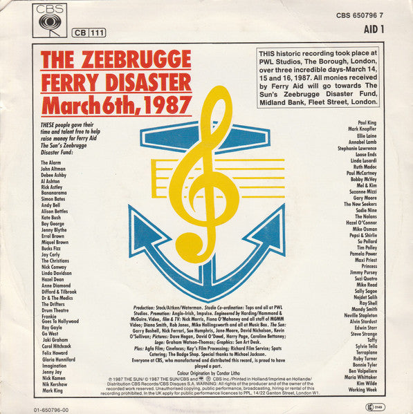 Ferry Aid - Let It Be (7") - Discogs image 2