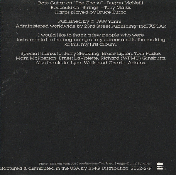Yanni (2) - Optimystique (CD) - Discogs image 5