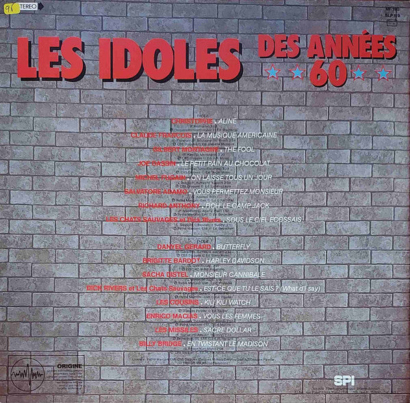 Various - Les Idoles Des Années 60 (LP) - Discogs image 2
