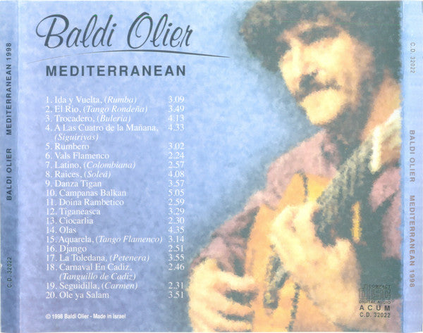 Baldi Olier - Mediterranian (Collection) (CD) - Discogs image 5