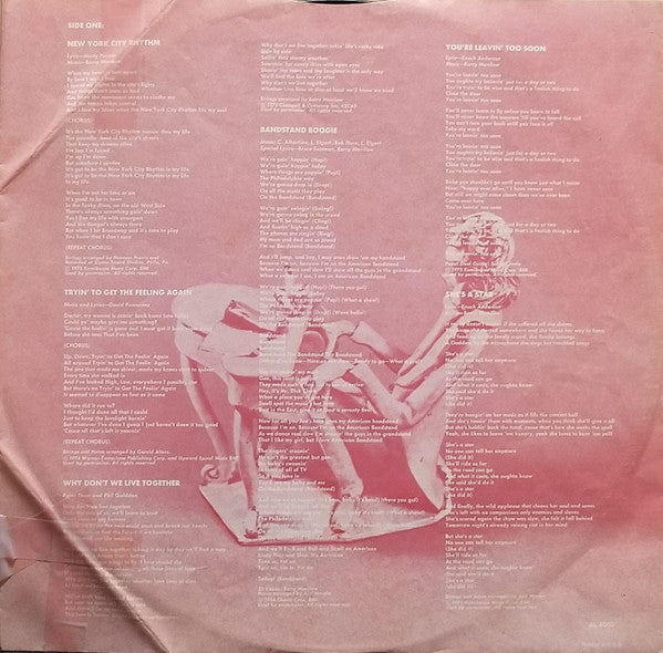 Barry Manilow - Tryin' To Get The Feeling (LP) - Discogs image 5